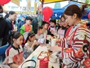 Học sinh Hà Nội háo hức trải nghiệm ngày hội văn hóa Nhật Bản