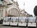 Xe điện phục vụ tham quan phố cổ HN từ tháng 7