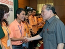Chủ tịch Quốc hội gặp mặt các thủ khoa Hà Nội